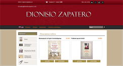 Desktop Screenshot of dionisiozapatero.com